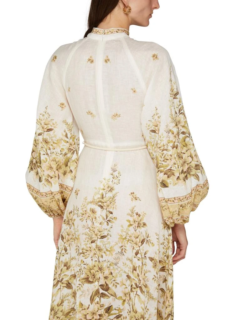 Zimmermann Golden buttoned midi dress 5