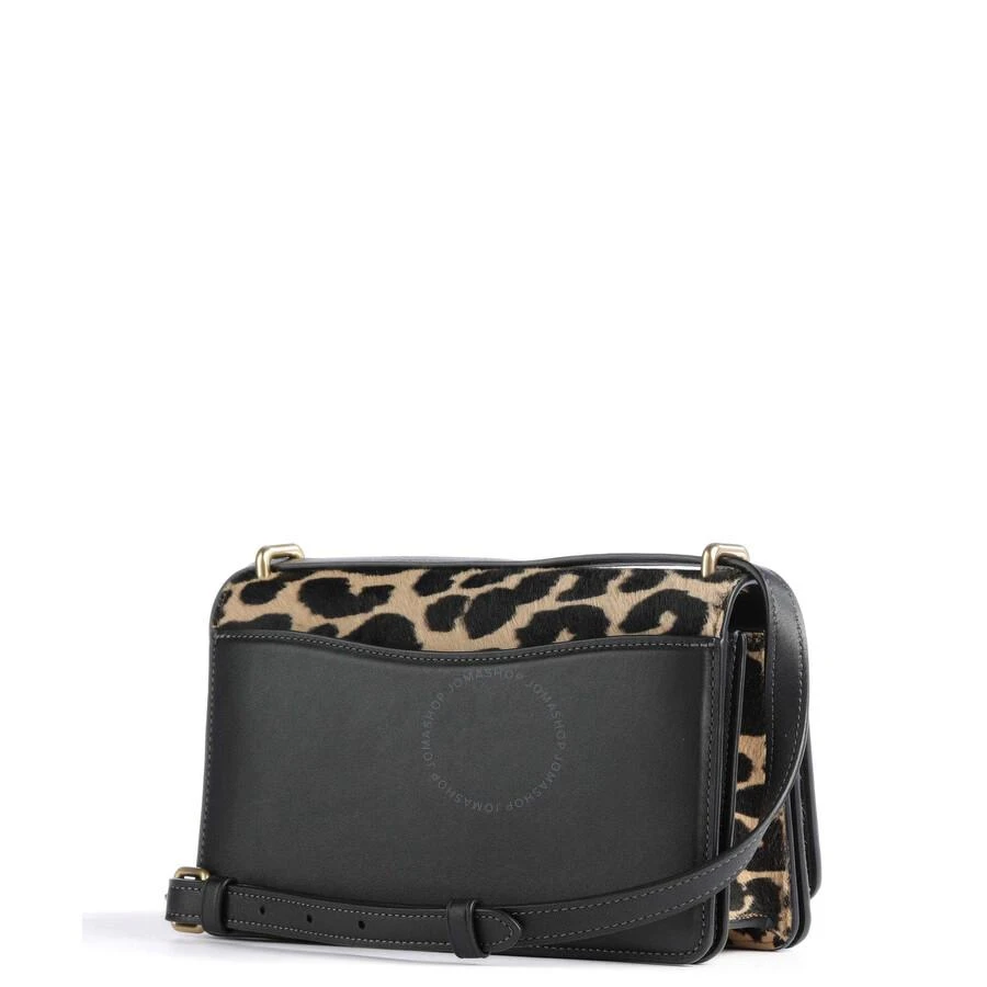 Coach Bandit Leopard Fur Print Crossbody Bag 2