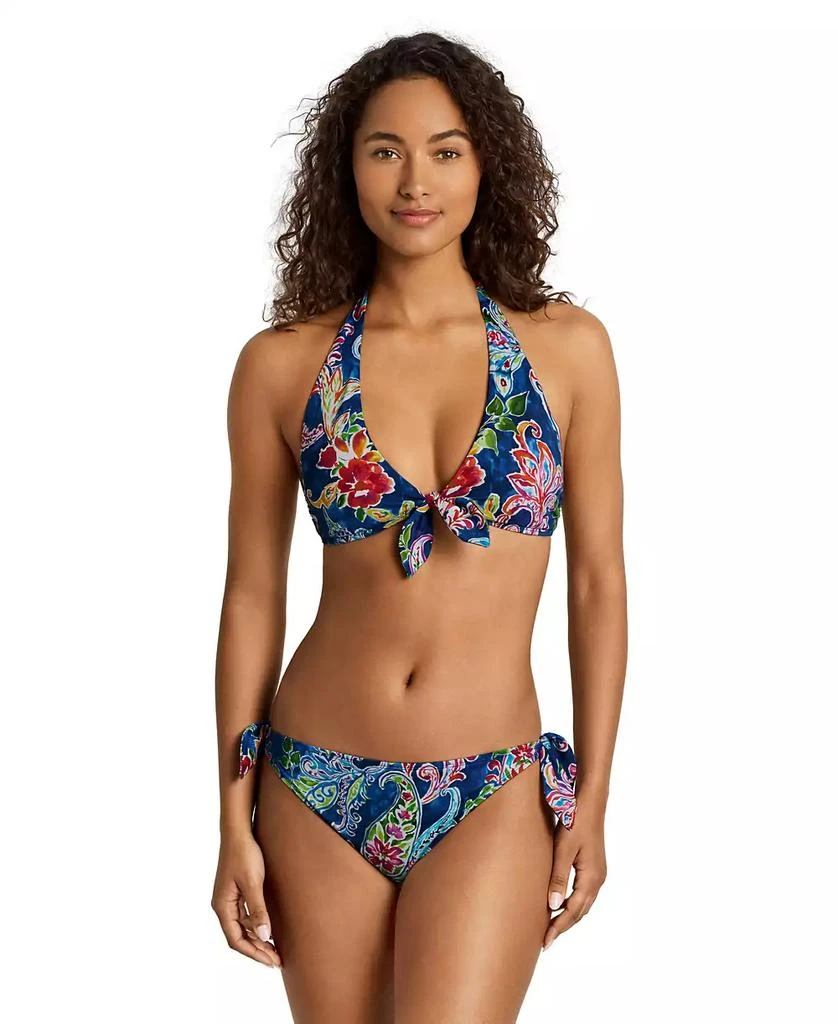 Ralph Lauren Women
s Side Tie Scoop Hipster Bottoms 2