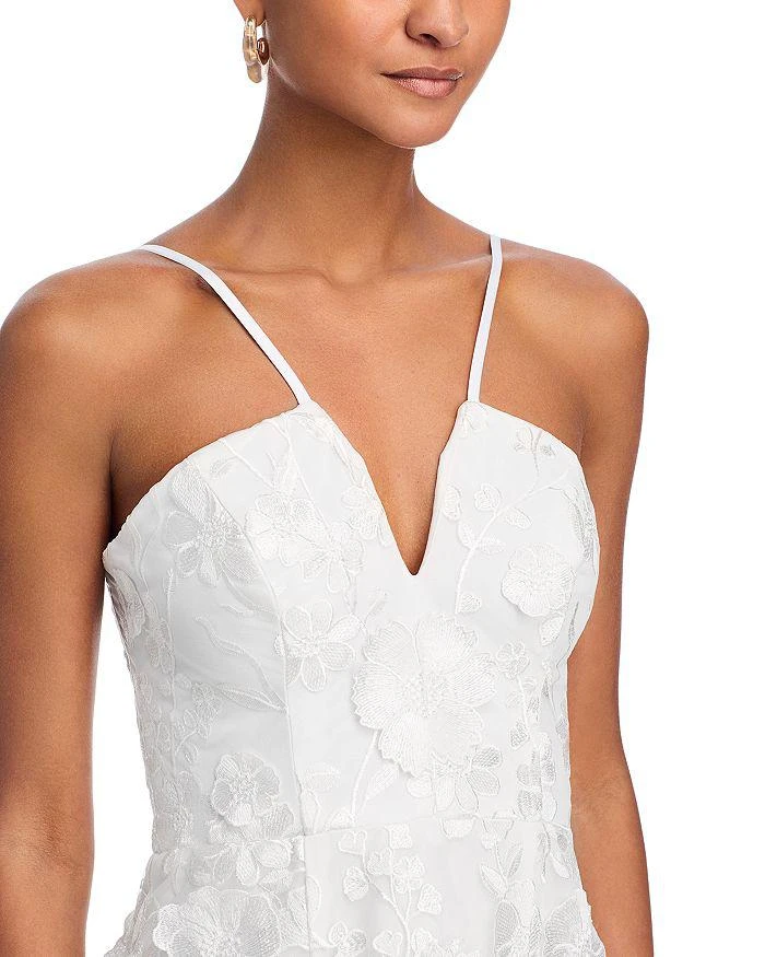 AQUA 3D Flower Spaghetti Strap Mini Dress - Exclusive - Dresses & Skirts -  Free Shipping - BeyondStyle