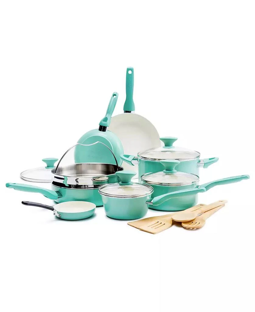 Greenpan Rio Ceramic Nonstick Cookware Set, 16 Piece 1