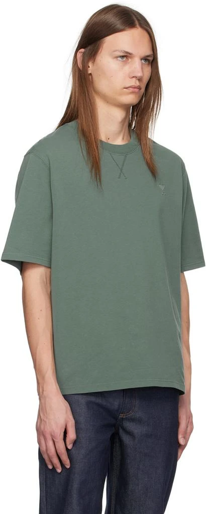 AMI Green Ami de Coeur T-shirt 2