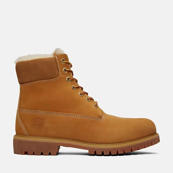 Timberland Timberland® Heritage 6 Inch Warm Boot for Men in Yellow
