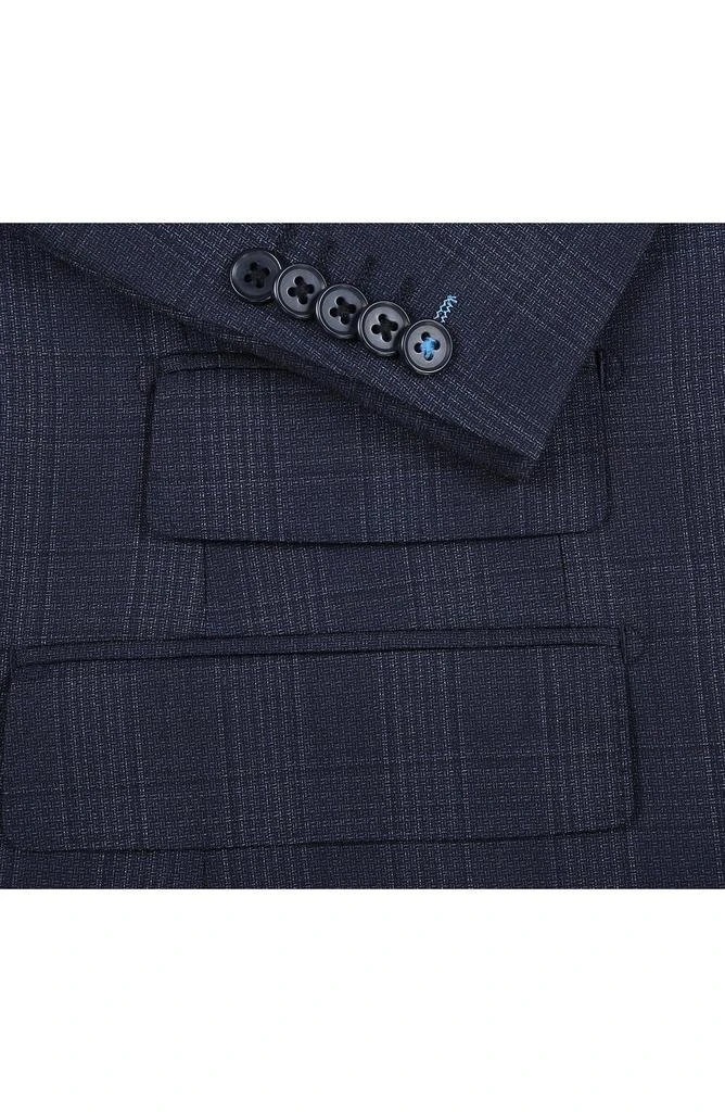 English Laundry Peak Lapel Wool Blend Suit 5