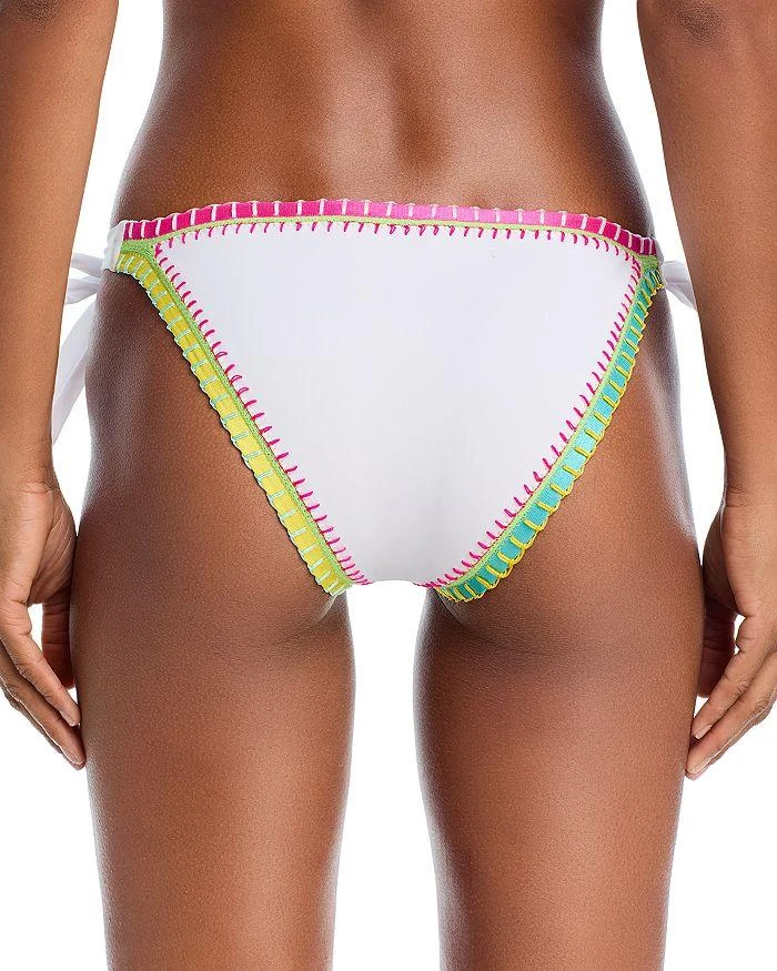 Platinum inspired by Solange Ferrarini Crochet Trim Bikini Bottoms 4