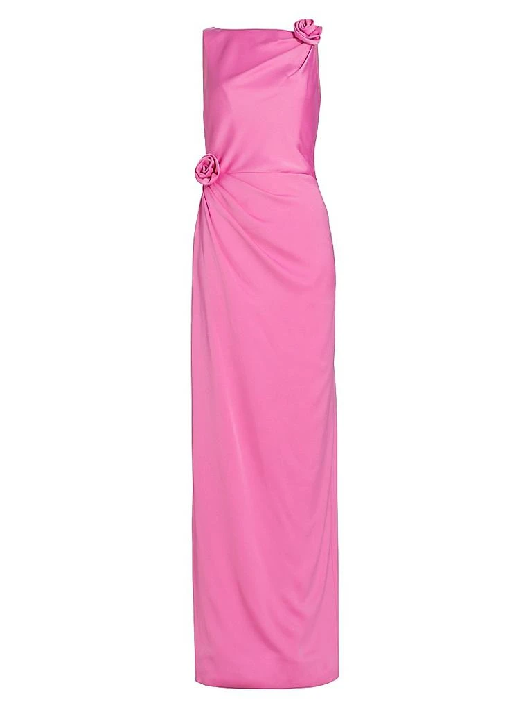 chinese dress ladies Baltic Born Womens Leela Maxi Dress | Cobalt + Off White main image 1