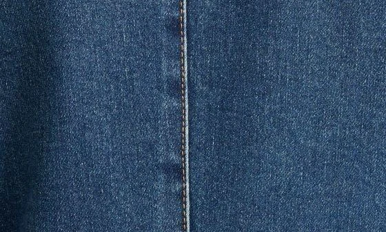 Alice + Olivia Macey Fitted Denim Blazer 7