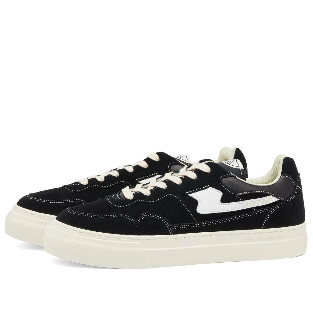 Stepney Workers Club Stepney Workers Club Pearl S-Strike Leather Sneaker 1