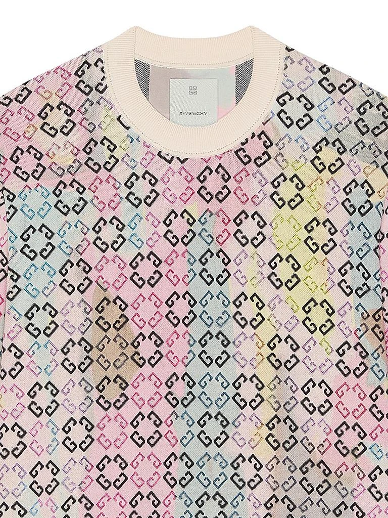 Givenchy Multicolor Sweater in Monogram 72 Cotton 5