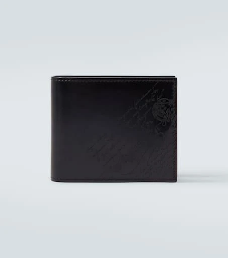 Berluti Makore Scritto leather bifold wallet