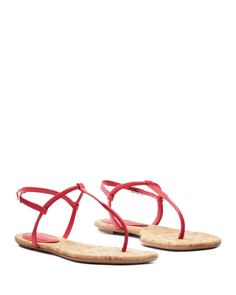 Schutz Women's Elsha Flat T Strap Sandals 6