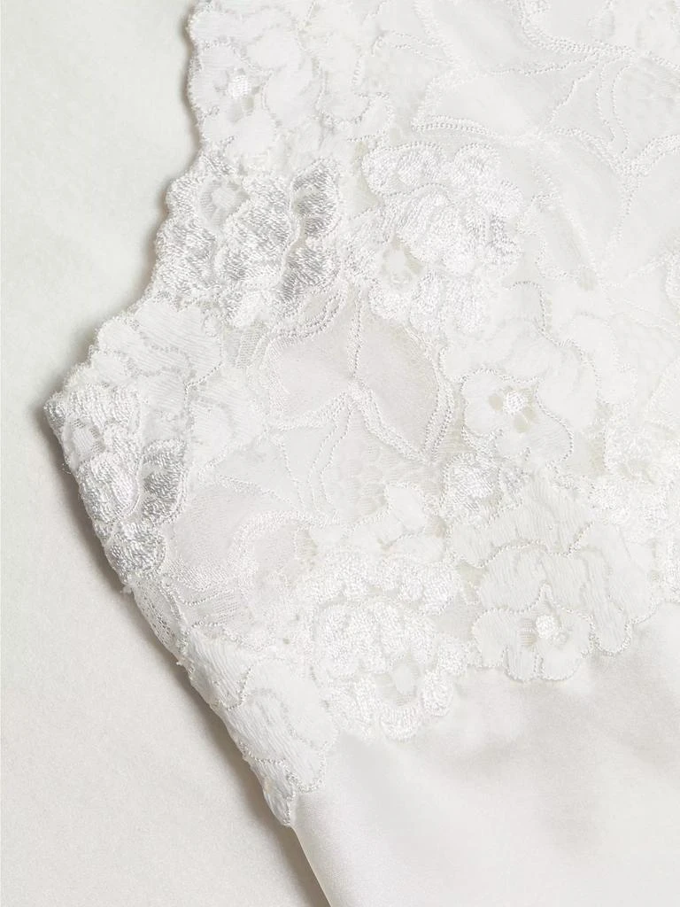 Josie Rose Parfait Lace-Trimmed Silk Chemise 6