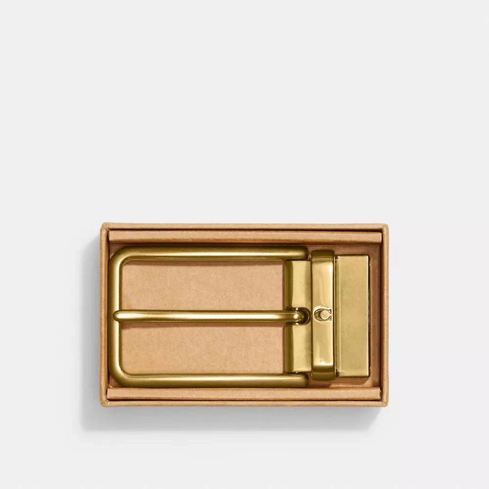 Coach Boxed Harness Belt Buckle 1