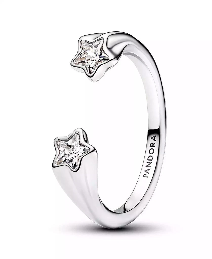 PANDORA Sterling Silver Shooting Stars Open Ring