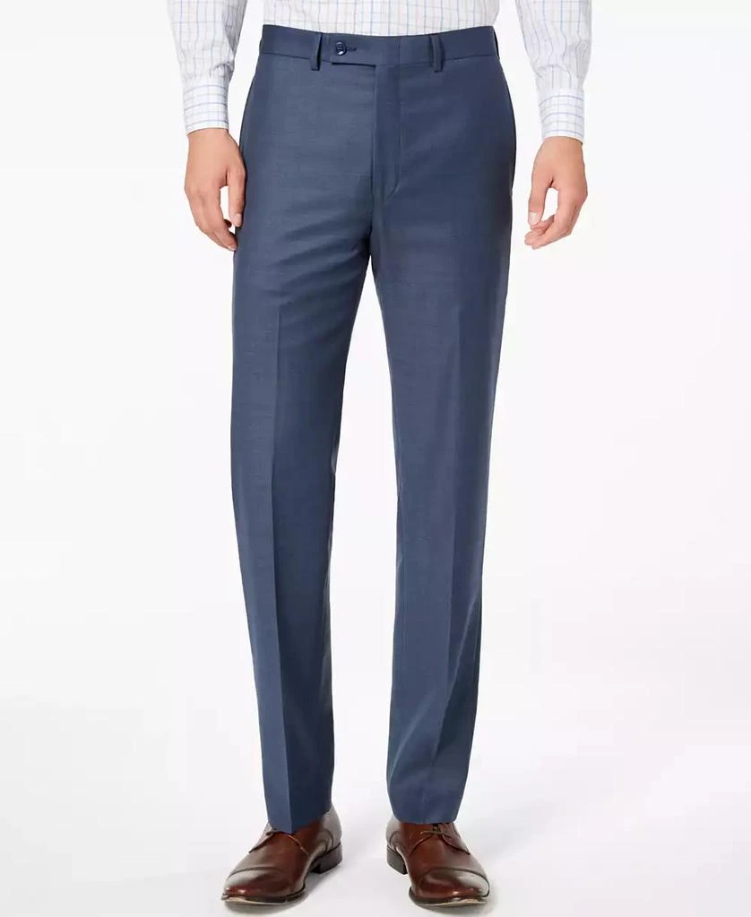 Calvin Klein Men's Solid Classic-Fit Suit Pants 1