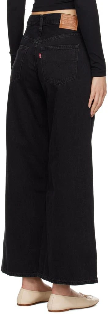 Levi's Black Baggy Dad Wide Leg Jeans 3