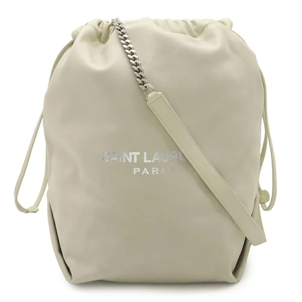 Yves Saint Laurent Leather Pouch Shoulder Bag (Pre-Owned)