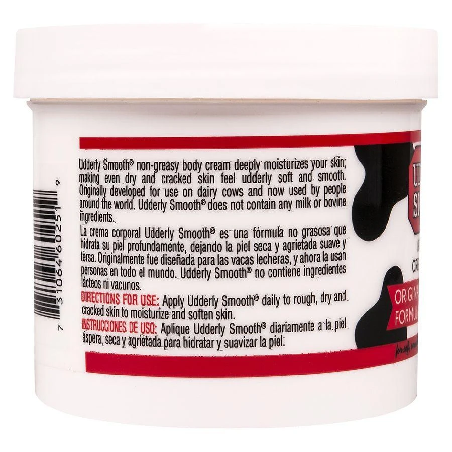 Udderly Smooth Body Cream Lightly Scented 4