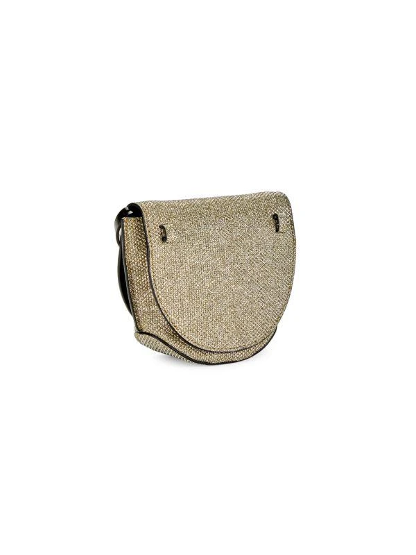 Ganni Metallic Convertible Crossbody Bag 4