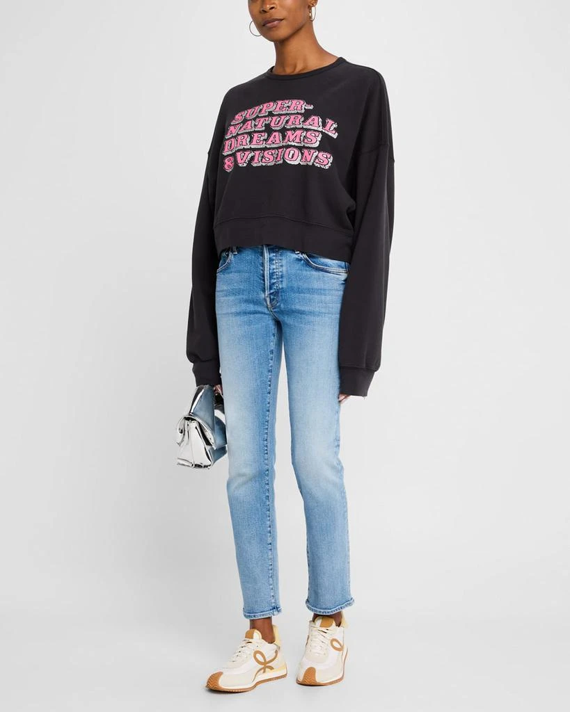 MOTHER The Mid-Rise Hiker Hover Jeans 2