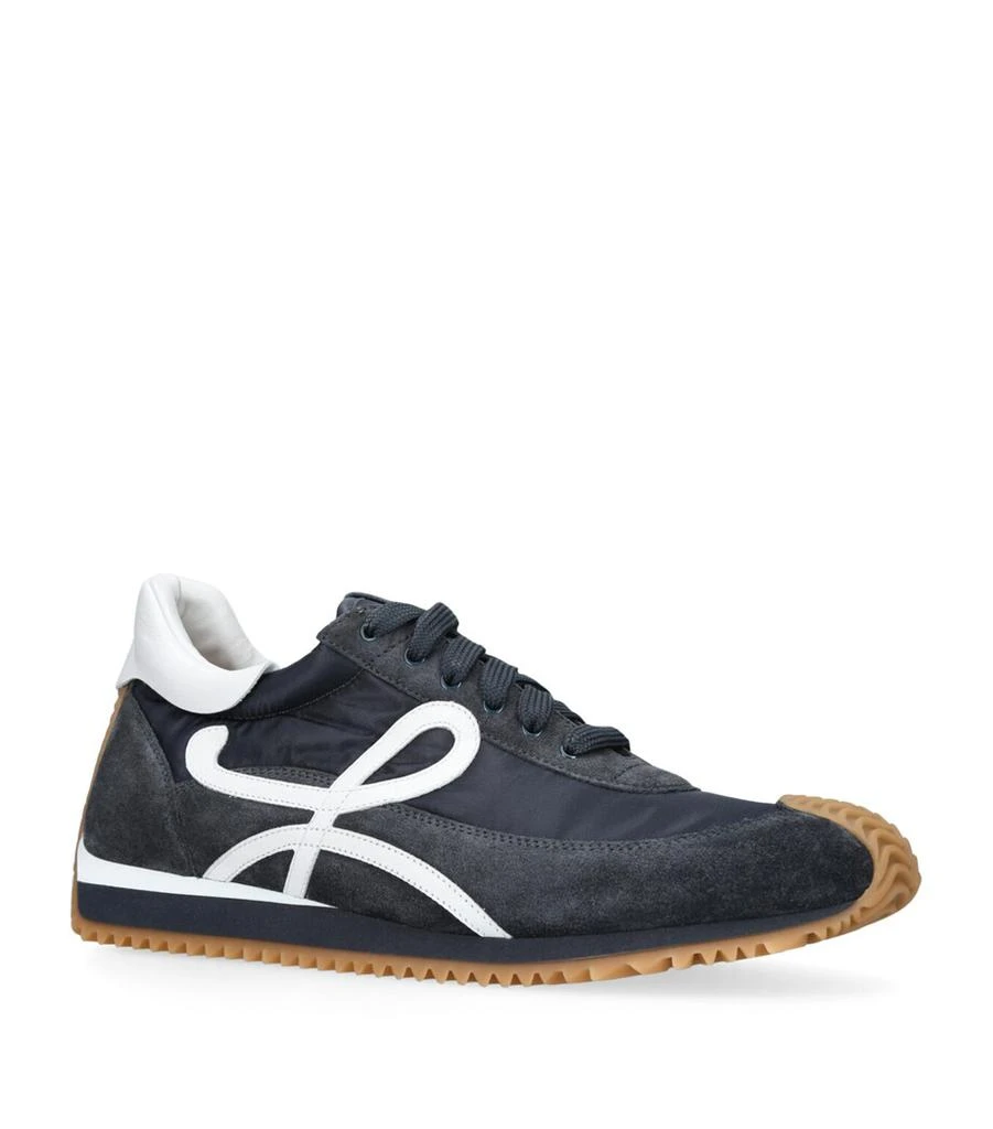 Loewe Suede-Panel Flow Runner Sneakers 3