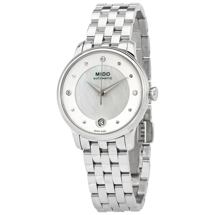MIDO Baroncelli Automatic Diamond Ladies Watch M0392071110600