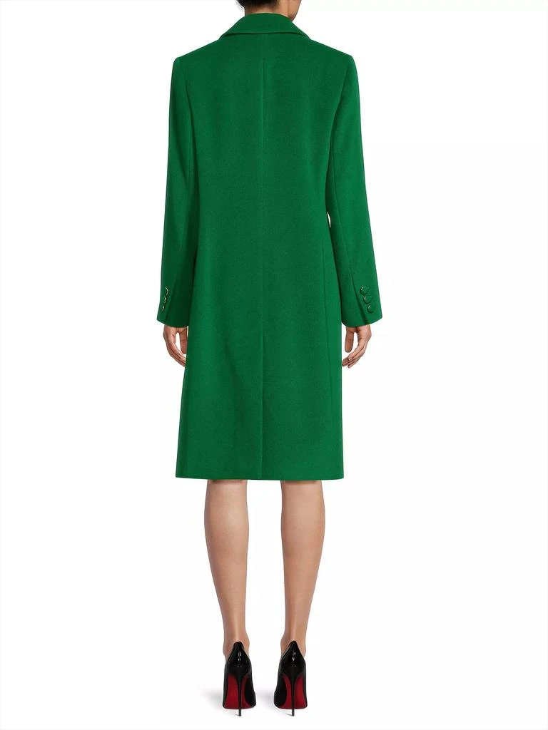 Milly Wool-Blend Single-Breasted Coat 5