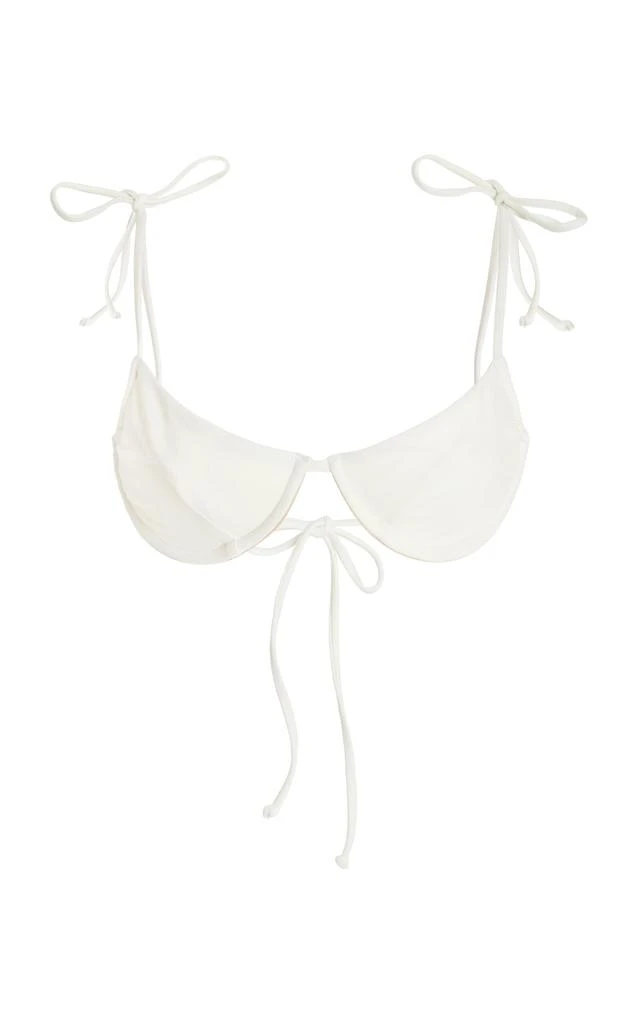 MARE PERPETUA MARE PERPETUA - August Balconette Bikini Top - Ivory - XS - Moda Operandi 1