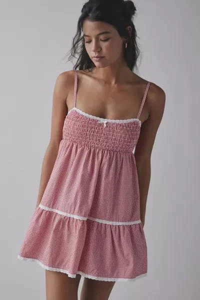 Frankies Bikinis Frankies Bikinis Baby Gauze Babydoll Mini Dress 2