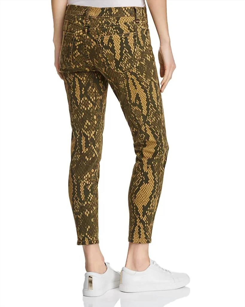 Current Elliott Current/Elliott - The Stiletto Snake Print Jeans 3