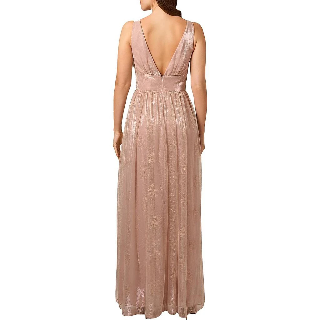 Liv Foster Womens Metallic Plunging Neckline Evening Dress - Dresses & Skirts - BeyondStyle Liv Foster Womens Metallic Plunging Neckline Evening Dress - Dresses & Skirts - BeyondStyle