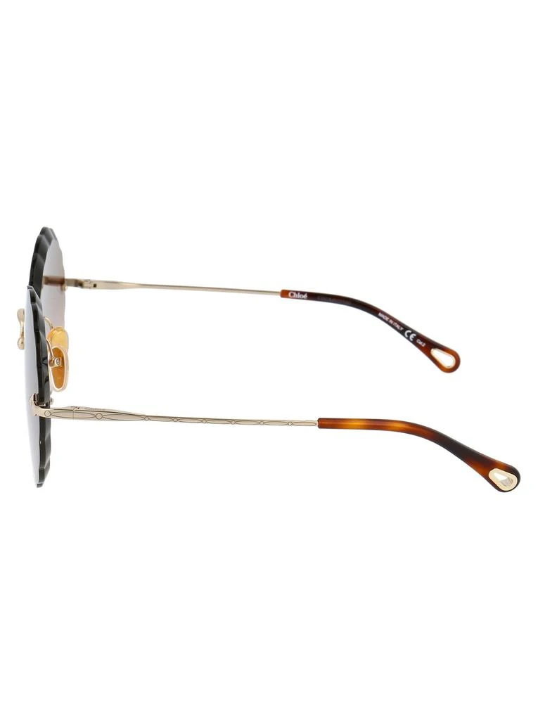 Chloé Chloé Eyewear Round Scalloped Frame Sunglasses 3