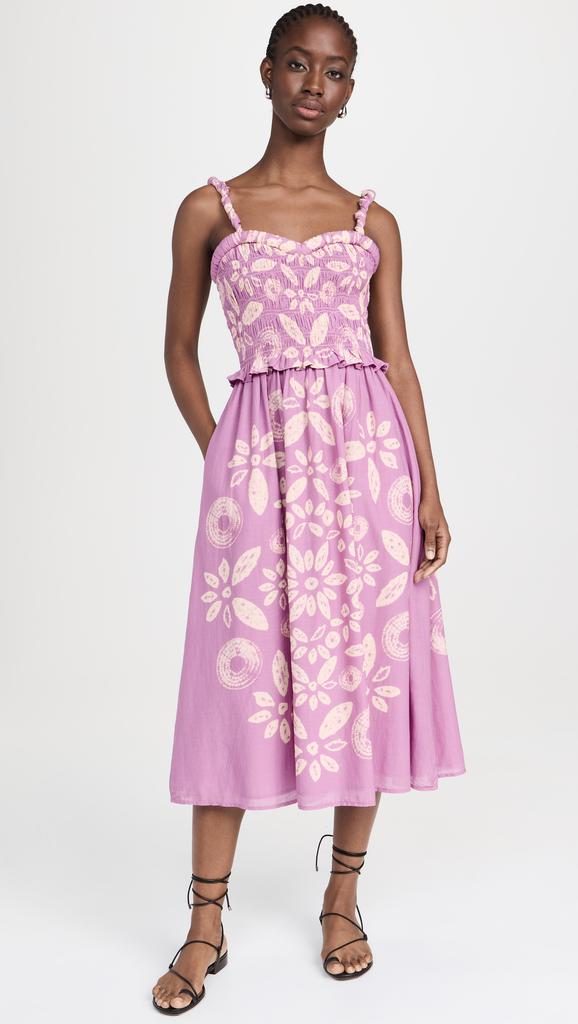 Sea Thea Tie Dye Print Tank Dress