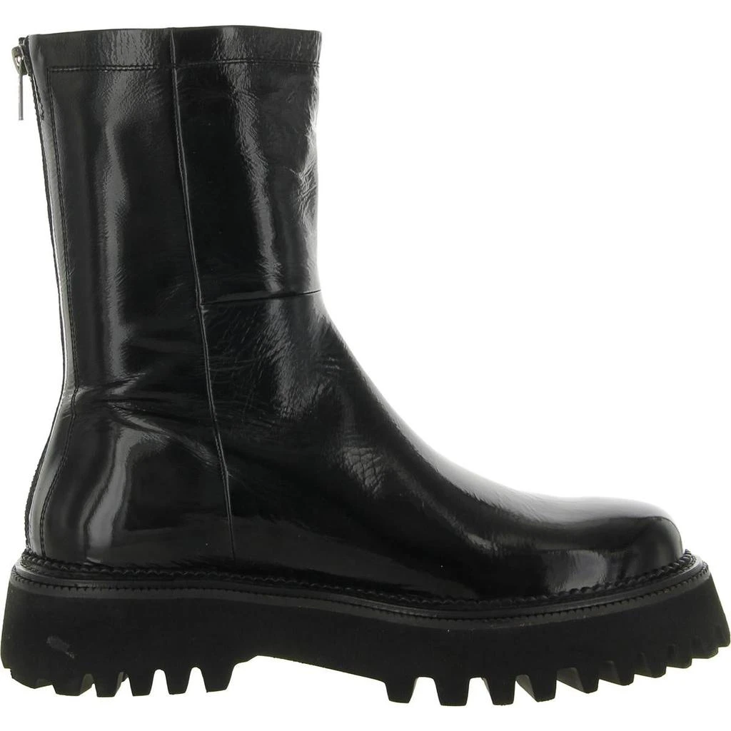 Seychelles Last Chance Womens Patent Leather Round Toe Mid-Calf Boots 2