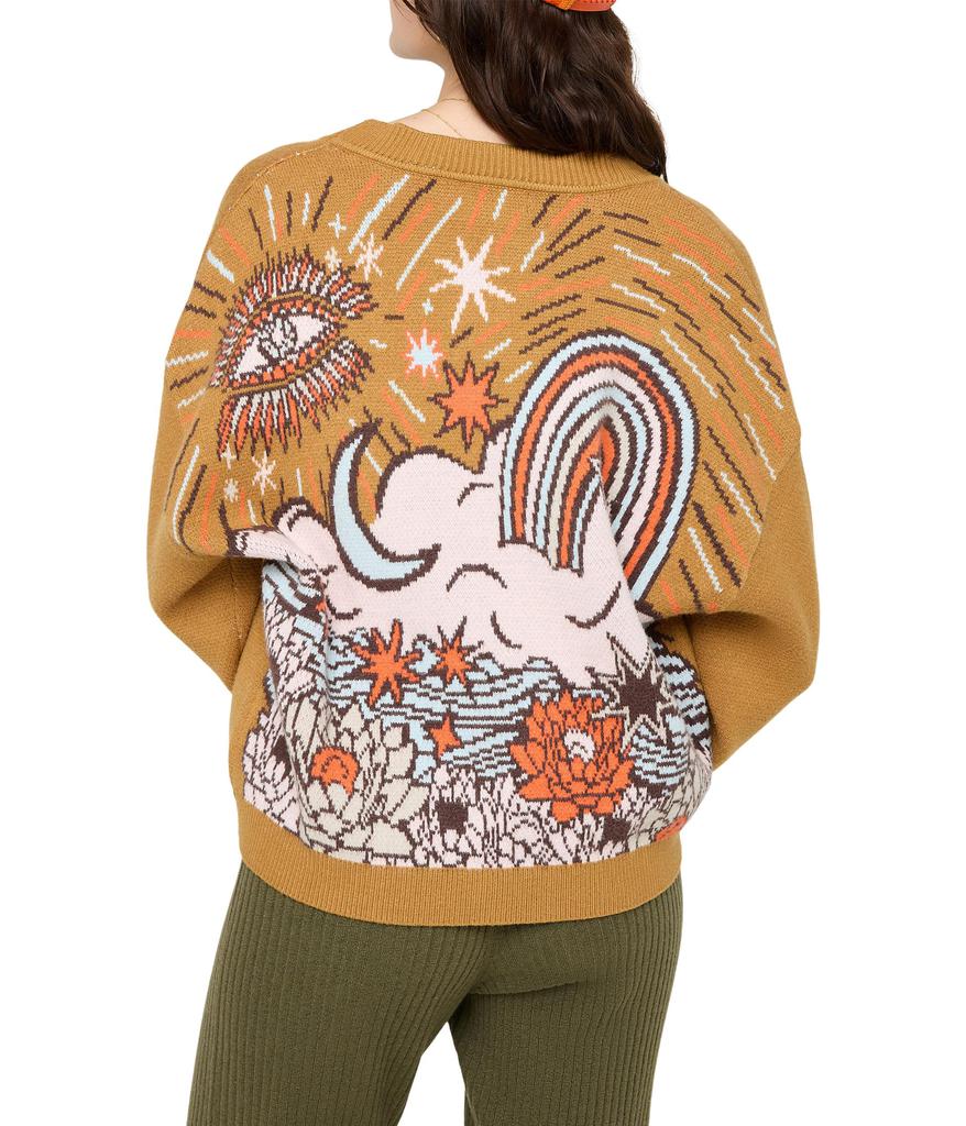 Spiritual Gangster Golden Hour Delaney Cardigan