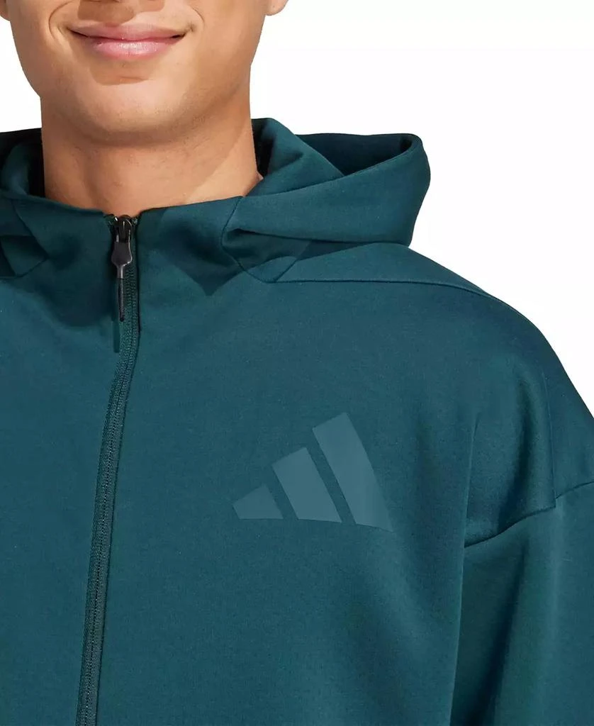 Adidas Men's Full Zip Hooded Track Jacket 3