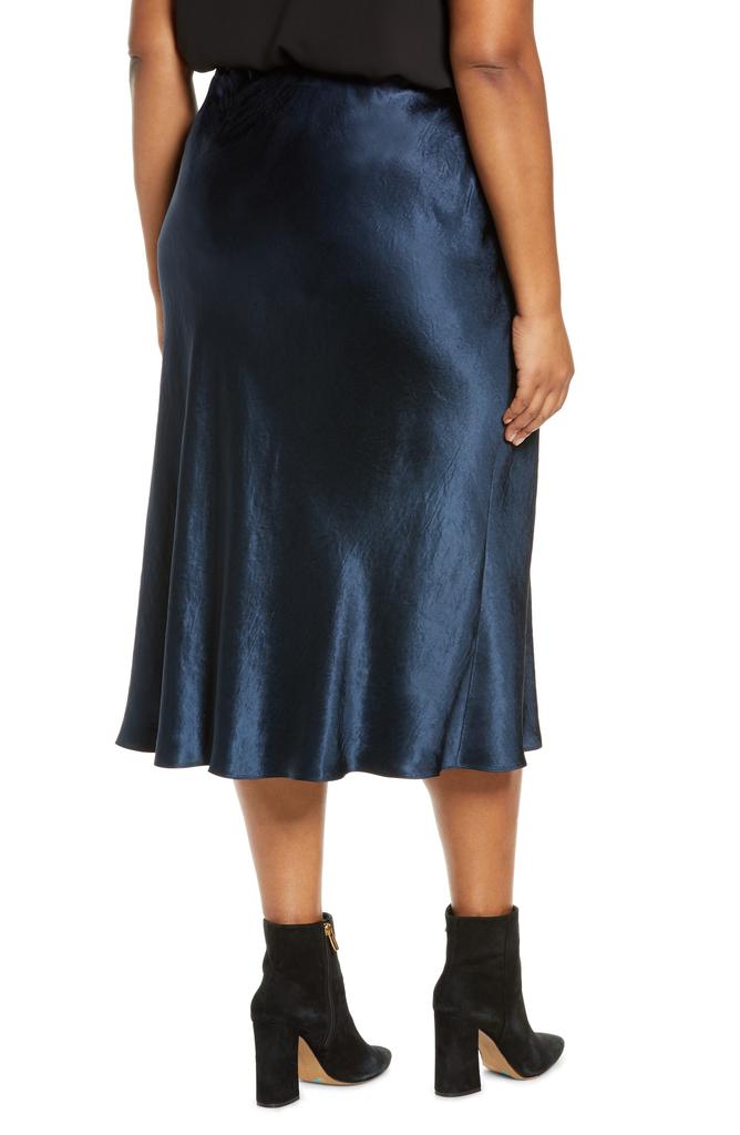 Vince Satin Slip Skirt