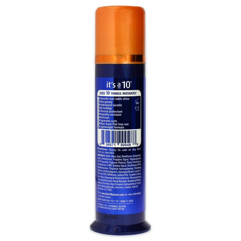 Its A 10 Miracle Leave-In Potion Plus Keratin by  for Unisex - 3 oz Cream 1