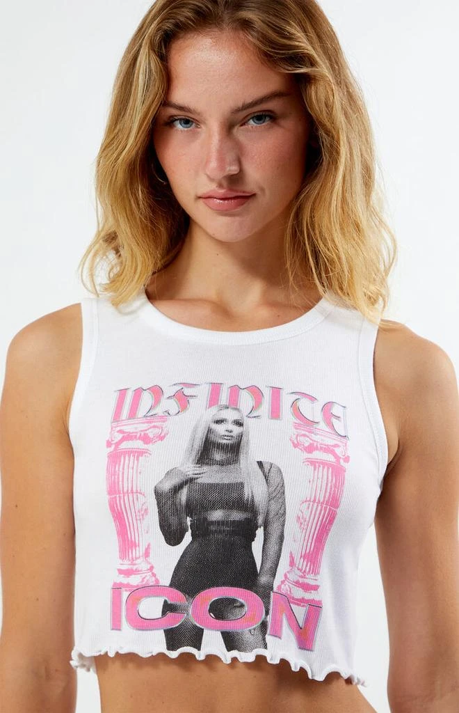 null Paris Hilton Infinite Icon Future Cropped Tank Top 2