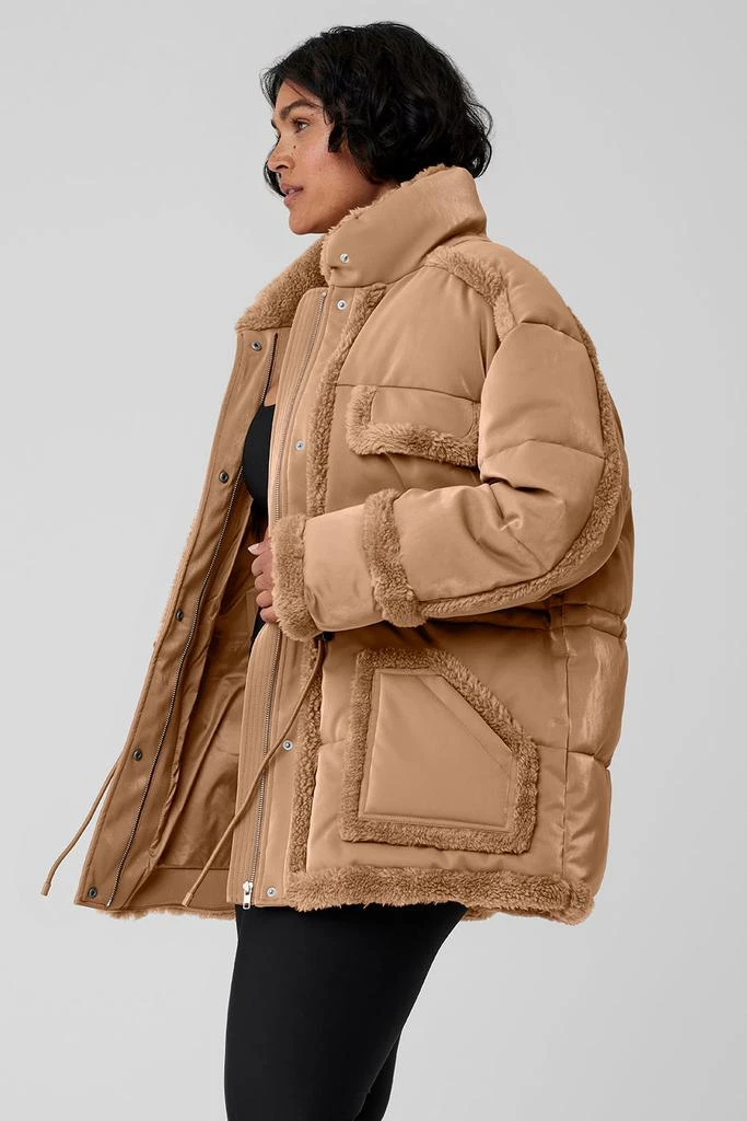 Alo Ice Breaker Puffer Jacket - Toasted Almond 8