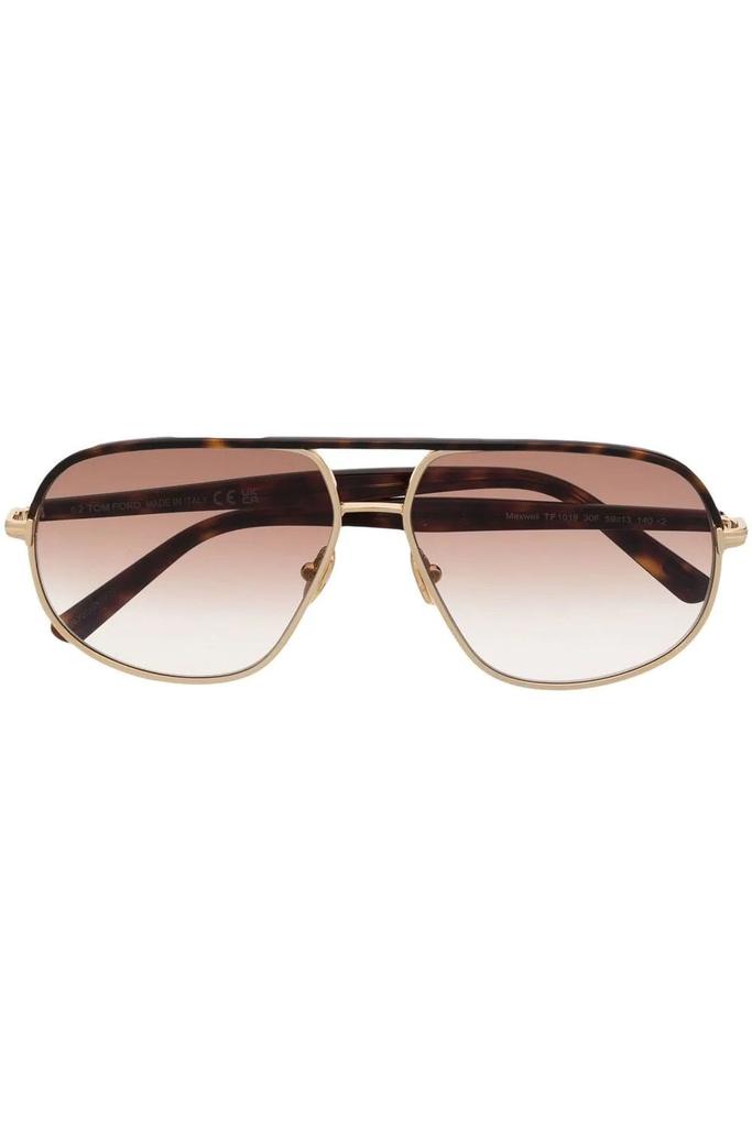 undefined Maxwell Sunglasses Brown/Gold