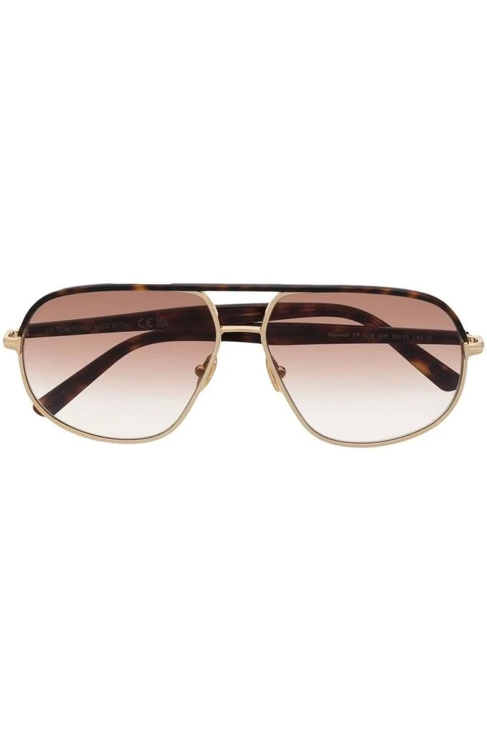 undefined Maxwell Sunglasses Brown/Gold 1
