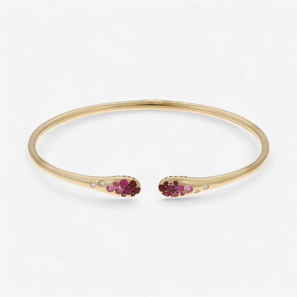 Alberto Milani Alberto Milani Ombre 18K Yellow Gold Diamond, Pink Sapphire
Ruby Cuff Bracelet G0074E