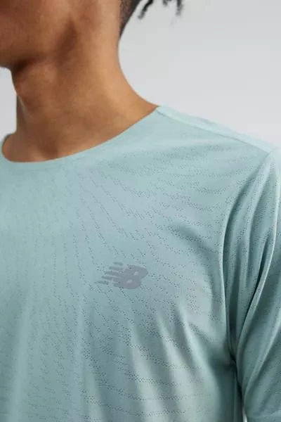 New Balance New Balance Jacquard Athletic Tee 5