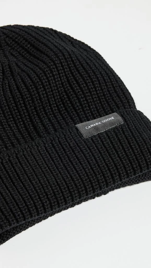Canada Goose Rib Toque Wordmark Beanie 2