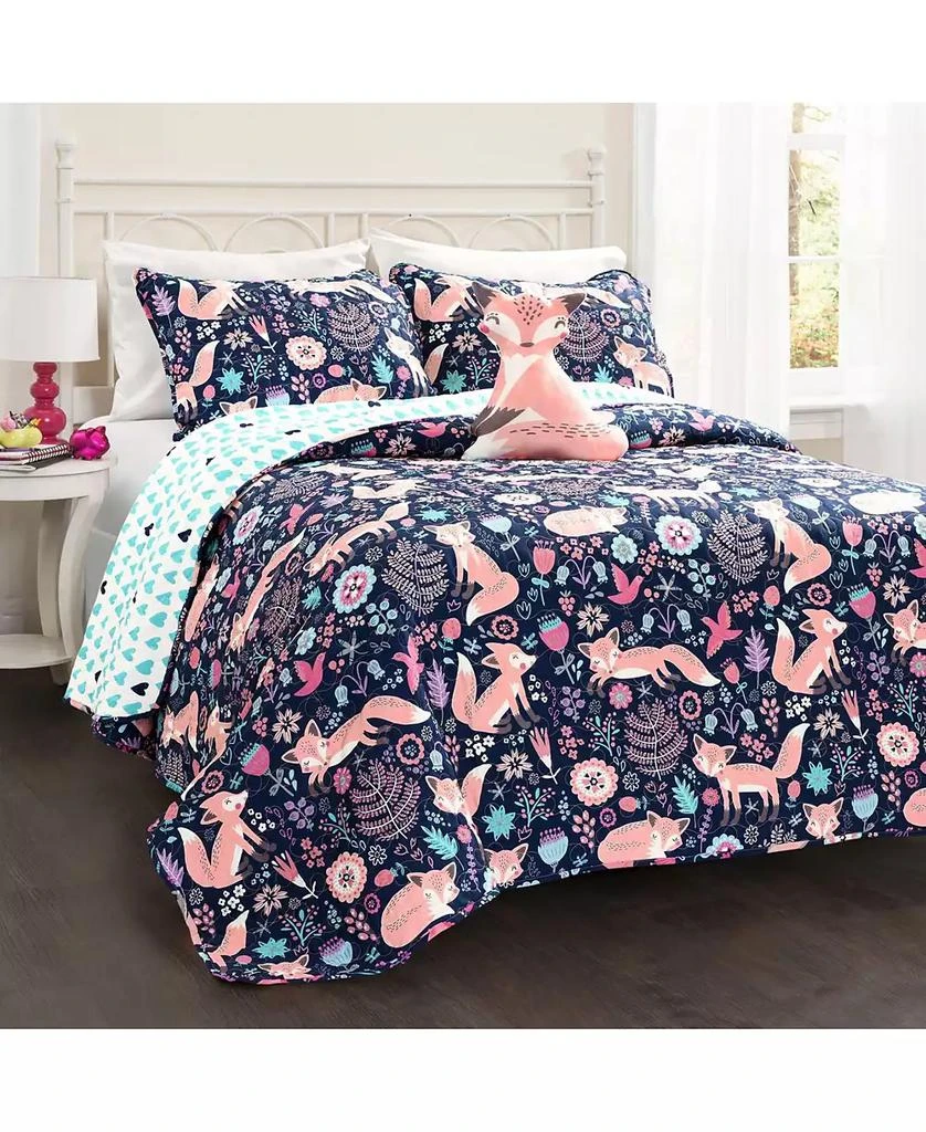Macy's Kids Pixie Fox 3 Piece Quilt Set 7