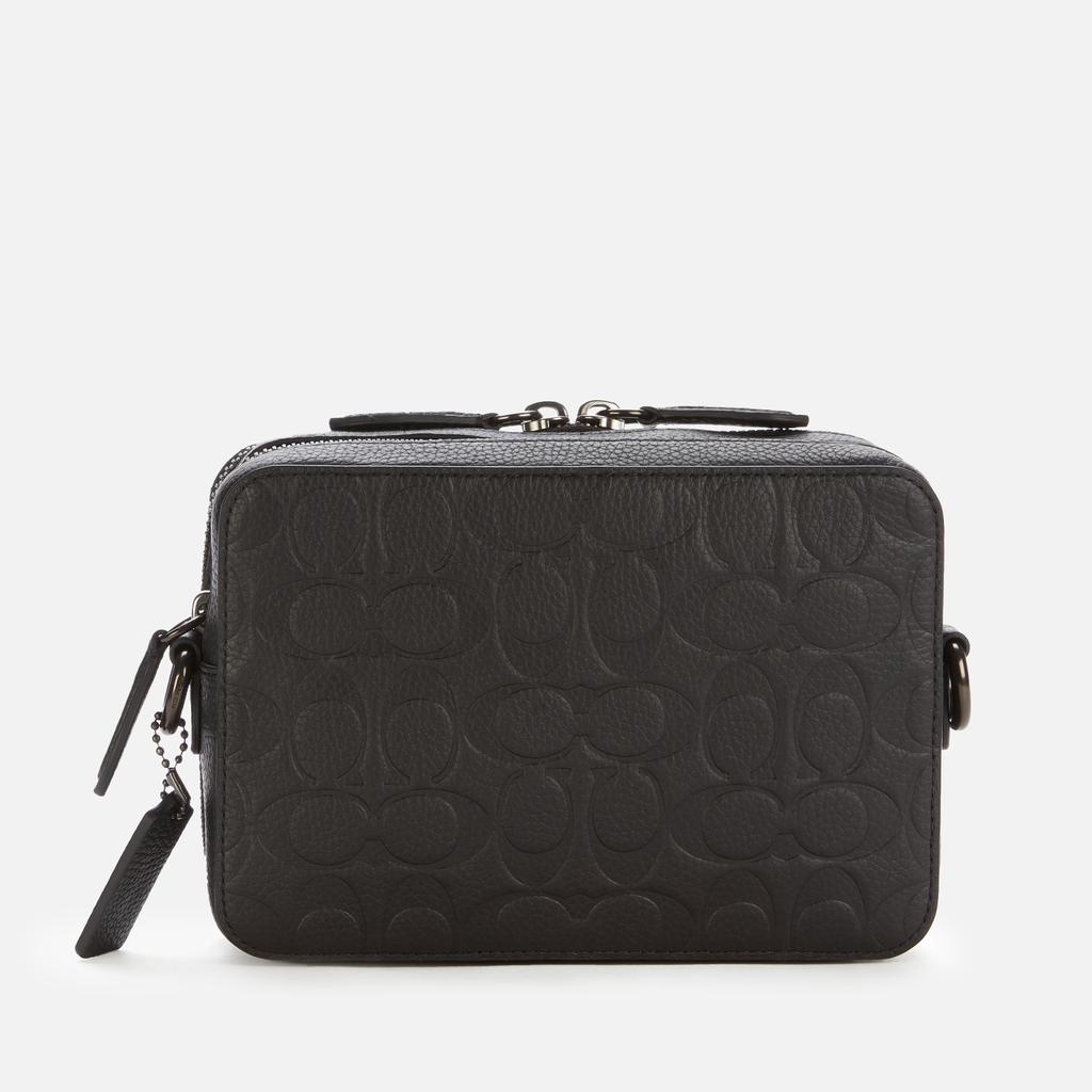 Coach men store charter crossbody in signature leather