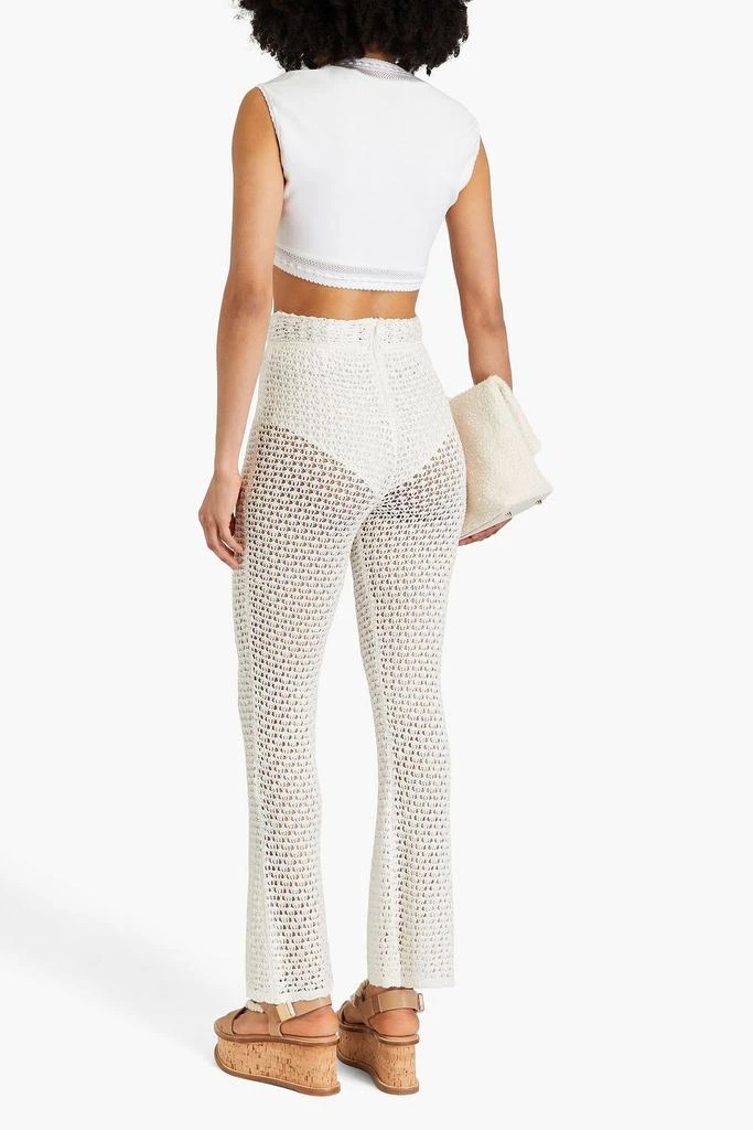 Zimmermann Crochet flared pants 3