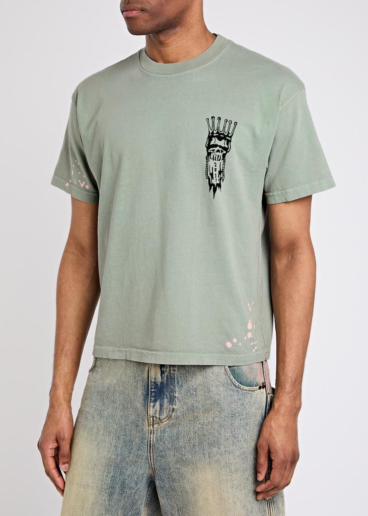 Warren Lotas Dark Feast printed cotton T-Shirt
