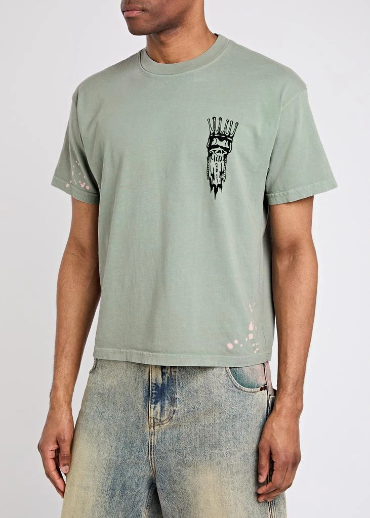 Warren Lotas Dark Feast printed cotton T-Shirt 2